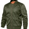 Mens Jacket New Spring Autumn Male Baseball Jackets Pilot Men Outwear Coat Zipper Men's Uniform