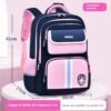 Boys Grade 1-3-6 Burden Relief Spine Protection Lightweight Waterproof Children Backpack Female