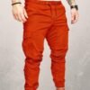 Men's Woven Fabric Casual Pants Drawstring Pants