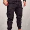 Men's Woven Fabric Casual Pants Drawstring Pants
