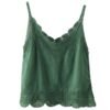 Retro All Cotton Hollow Embroidered Lace Vest
