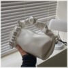 Ladies Shoulder Bag, Underarm Pleated Bag