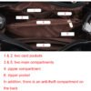 Handbags Fashionable Women's Handbags For Ladies Flower Pattern Crossbody Bags Splicing Color Shoulder Bags