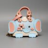 Little Elephant Donkey Home Pendant Small Bag Cute Bag Charm Lipstick Headset Car Keychain Bag