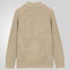 Men's Lapel Knitting Cardigan Fashion Button Sweater With Pockets Outwear Long Sleeve Top Spring Fall