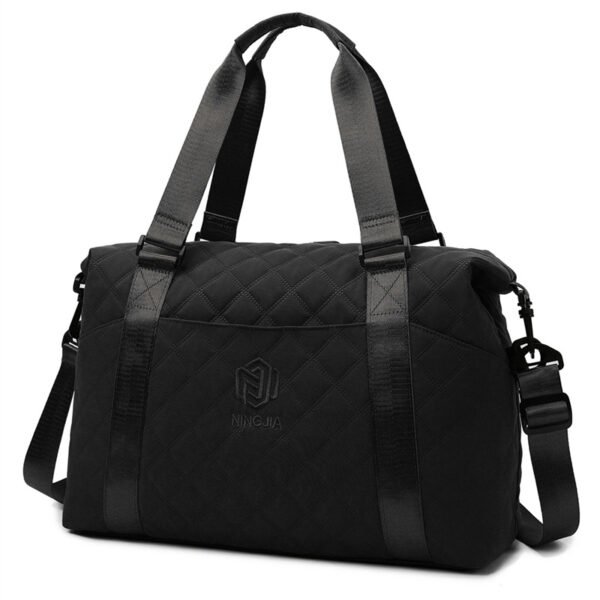 Rhombus Travel Luggage Bag Women's Lightweight Korean Style Crossbody