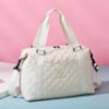 Rhombus Travel Luggage Bag Women's Lightweight Korean Style Crossbody