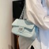 Chain Crossbody Bag Fashion Shoulder Small Square Bag
