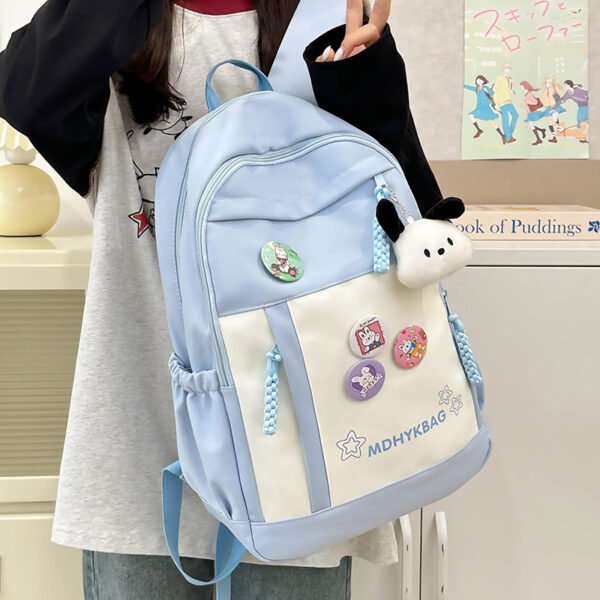 Junior And Middle School Students Large Capacity Computer Travel Backpack