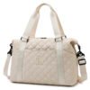 Rhombus Travel Luggage Bag Women's Lightweight Korean Style Crossbody