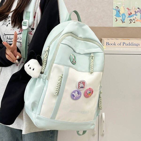 Junior And Middle School Students Large Capacity Computer Travel Backpack