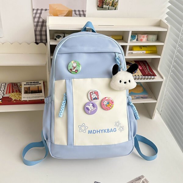 Junior And Middle School Students Large Capacity Computer Travel Backpack