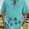 Men's Summer Fashion Trend Beach Casual Short Sleeve