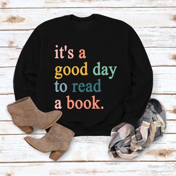 Women's Casual Fashion Letter Print Round Neck Bottoming Sweatshirt