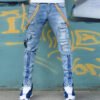 Men's Essential Clothing: Stylish Men's Black Wash Jeans for Every Wardrobe