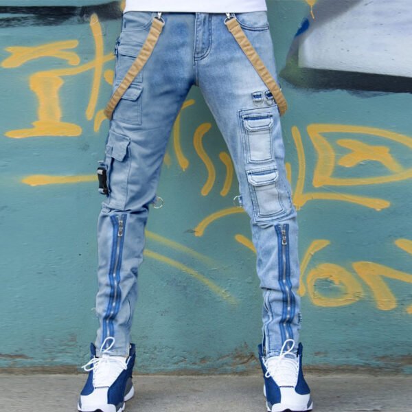 Men's Essential Clothing: Stylish Men's Black Wash Jeans for Every Wardrobe