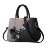 Handbags Fashionable Women's Handbags For Ladies Flower Pattern Crossbody Bags Splicing Color Shoulder Bags