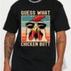 Men's Casual And Fashionable Chicken Print Short Sleeved Round Neck Hip-hop T-shirt, Summer Holiday Gift