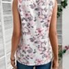 Women's V-Neck Casual Sleeveless Summer Top Vest Shirt