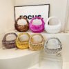 Acrylic Dumpling Bag Women's Fashion Rhombus Dinner Bag