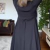 Black Long Sleeve Tunic Dress