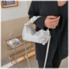 Ladies Shoulder Bag, Underarm Pleated Bag