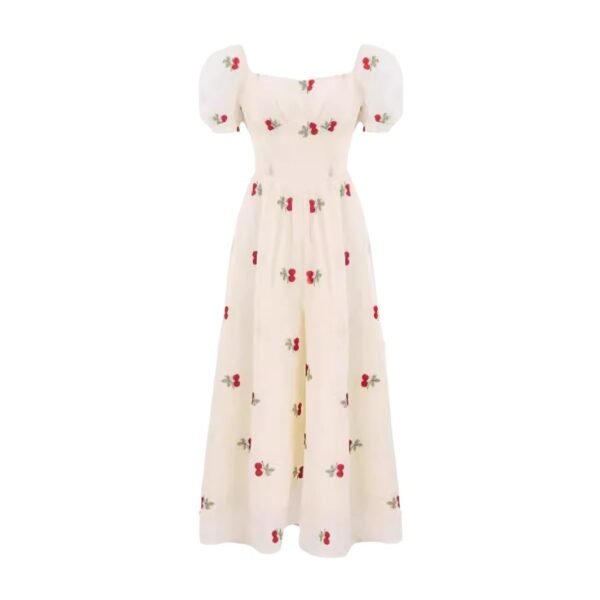 Summer Seaside Vacation French Dress Women