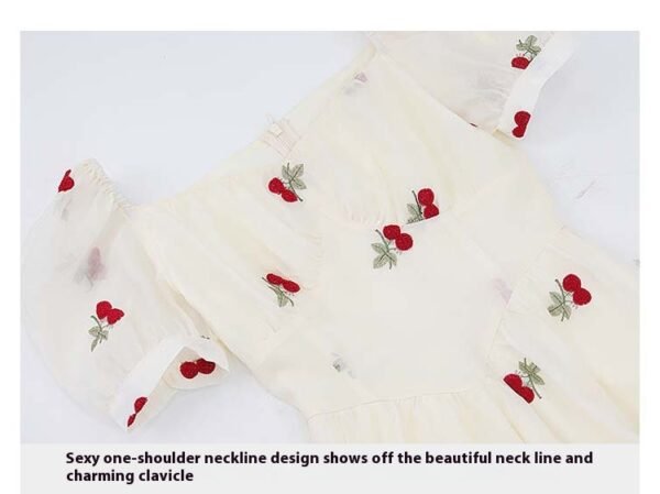 Summer Seaside Vacation French Dress Women